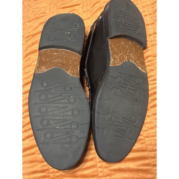 Johnston and Murphy Black Leather Buckle Closure Dress Shoe Size 12 - Picture 3 of 9